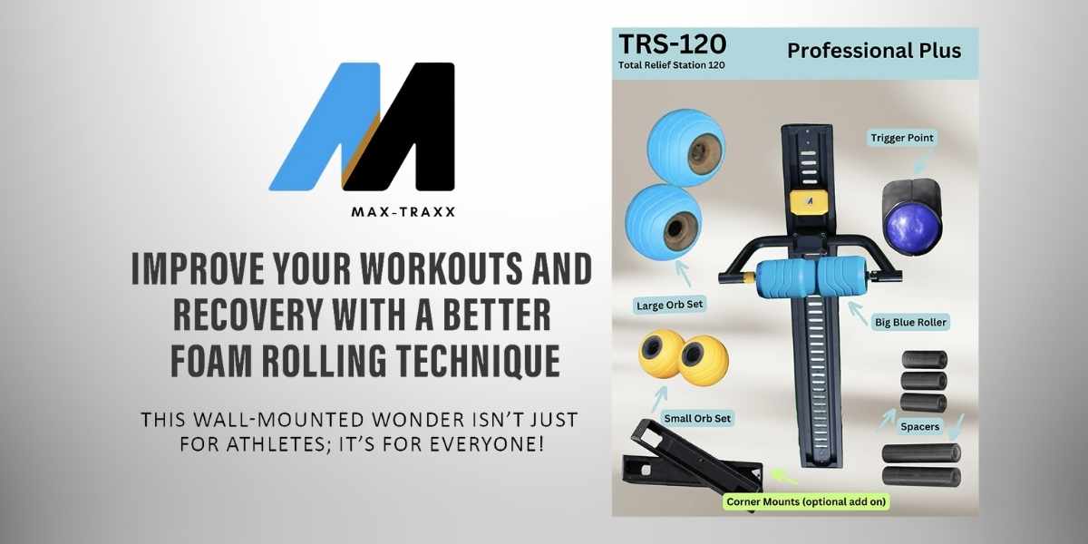 MaxTraxx: Revolutionizing Pain Management and Self-Recovery with Innovative Design