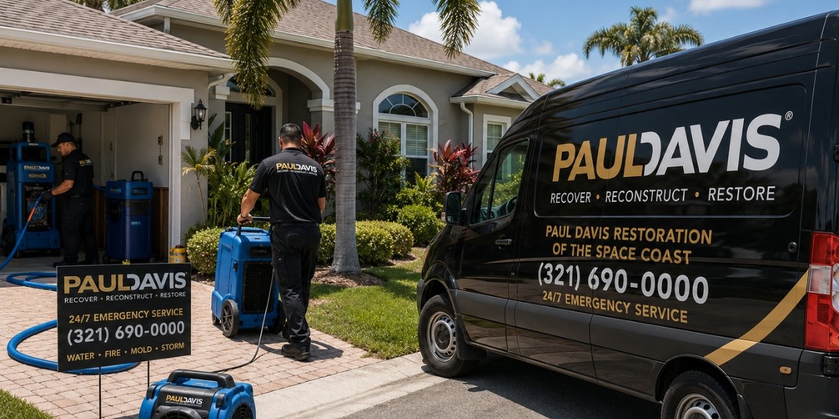 Paul Davis Restoration of The Space Coast Expands 24/7 Water, Fire, and Mold Restoration Across Melbourne, Palm Bay, and Rockledge