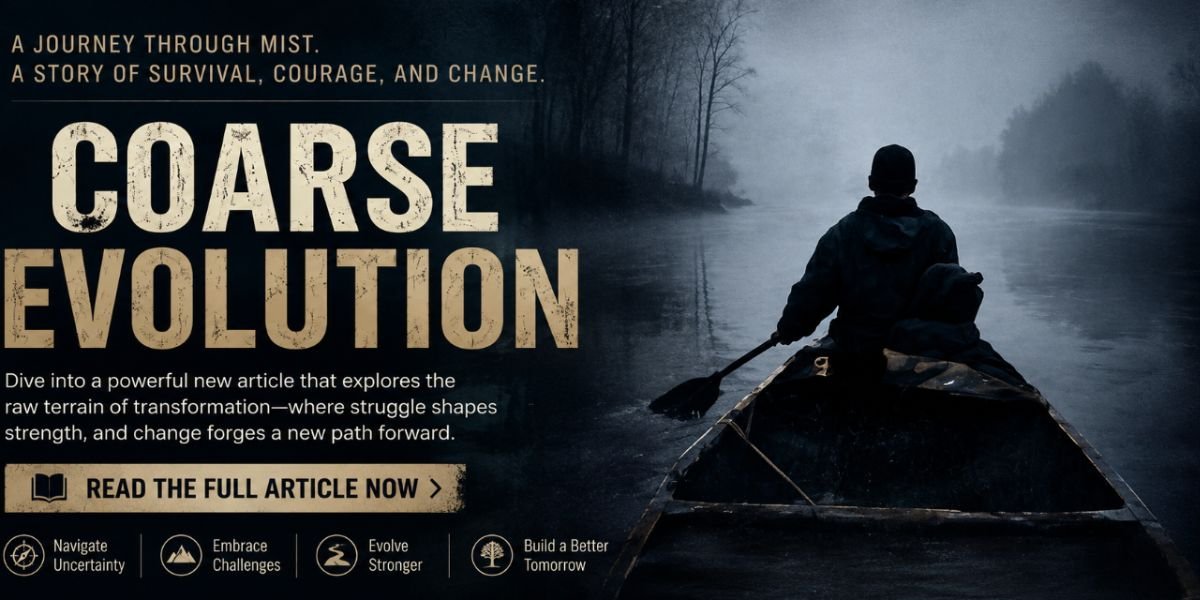 Coarse Evolution Promises an Honest Story of Hard Lessons, Faith, and the Making of a Man