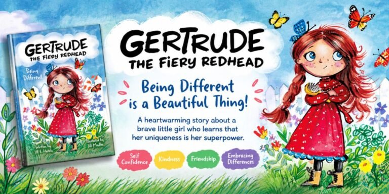 Gertrude the Fiery Redhead: Being Different, The Story of a Girl Who Refused to Let Difference Define Her