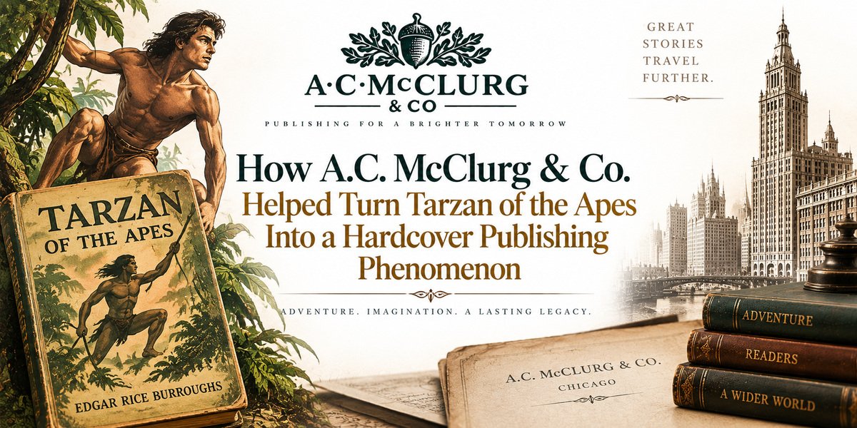 How A.C. McClurg & Co. Helped Turn Tarzan of the Apes Into a Hardcover Publishing Phenomenon