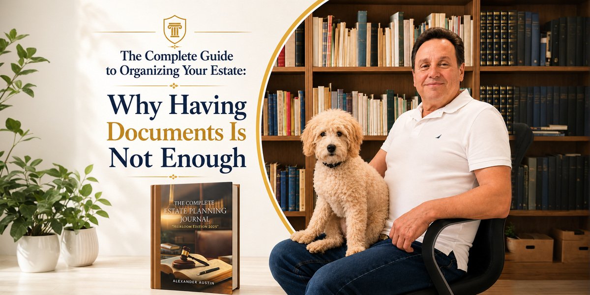Organizing Your Estate and Why Having Documents May Not Be Enough, According to Alexander Austin