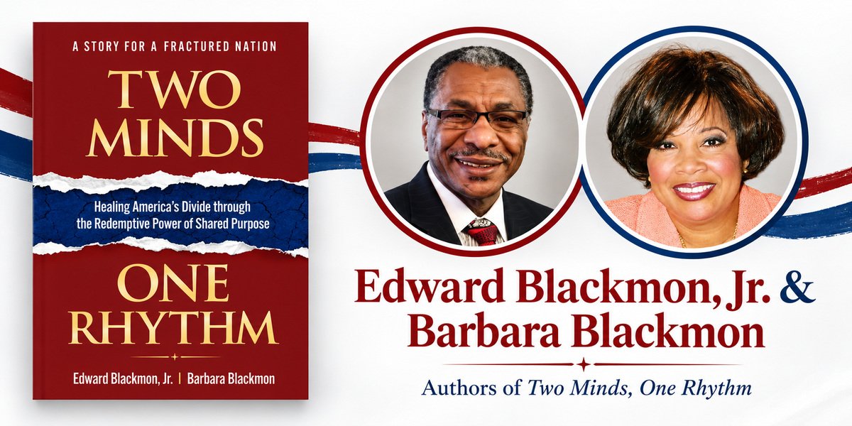 Edward and Barbara Blackmon Write With Two Distinct Voices. The Rhythm That Connects Them Is What the Book Is Actually About.