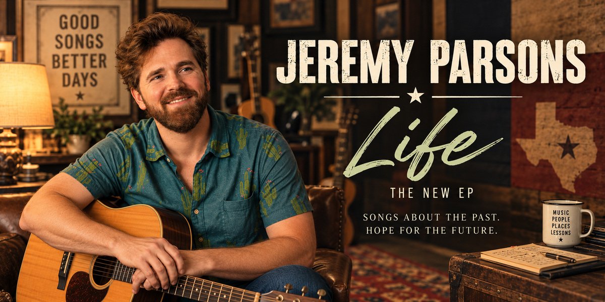 Jeremy Parsons Finds Freedom in the Long Road as the Texas Songwriter Reflects on Life, Identity, and Making Music That Matters