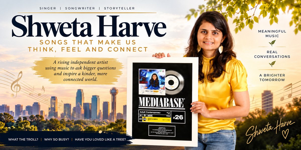 Shweta Harve Is Building a Career by Asking the Questions Pop Usually Avoids