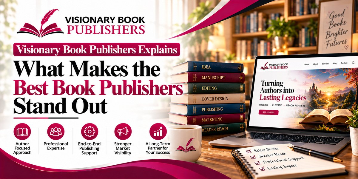Visionary Book Publishers Explains What Sets Book Publishers Apart